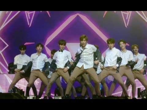 170922 Wanna One Singapore fanmeet - Hands On Me