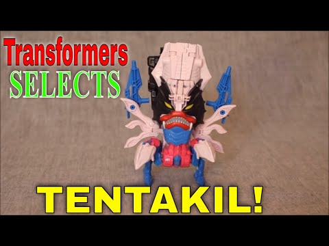 Transformers Generations Selects Tentakil - GotBot true Review NUMBER 819