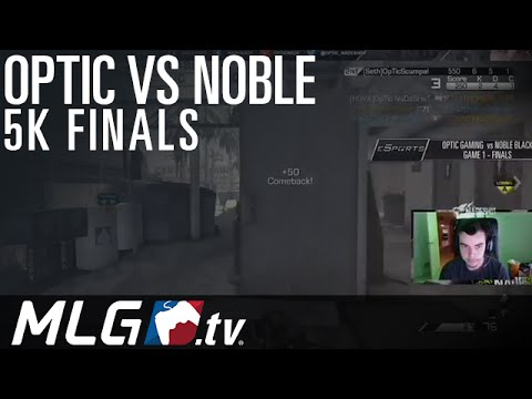 Optic vs Noble Black 5k Finals (August 12th 2014 - eSports Report )