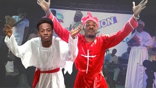 "Evangelist" Don Jazzy Forces Korede Bello to Convert to Cherubim & Seraphim