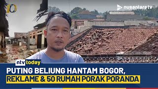 Download lagu Angin Puting Beliung Rusak Puluhan Rumah di Bogor, Reklame Juga Ambruk | NTV TODAY mp3