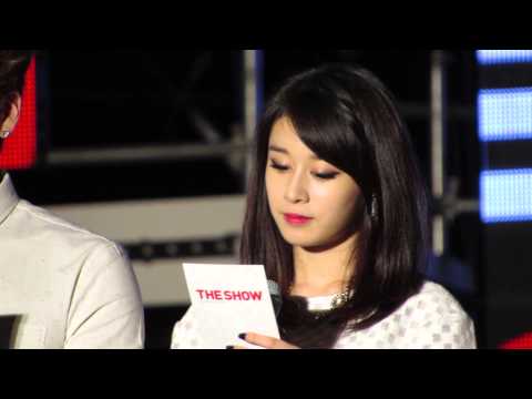 Sweet MC Ji Yeon (티아라 지연) Part II @ World Vision Concert