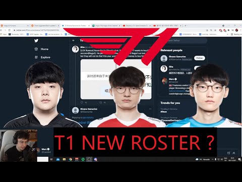 Caedrel on T1 new roster