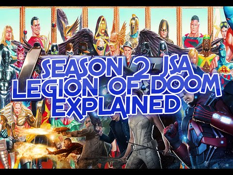 Legends Of Tomorrow Season 2 JSA Justice Society And Legion Of Doom Explained