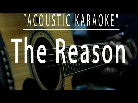 The reason - Hoobastank (Acoustic karaoke)
