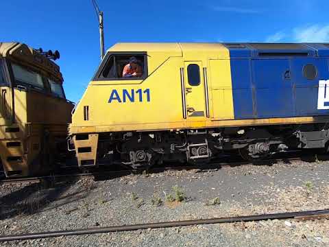 NR89, 17 & AN11 L/E at Goobang Jnc East NSW. Mon 30th Nov 2020