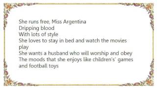 Iggy Pop - Miss Argentina Lyrics