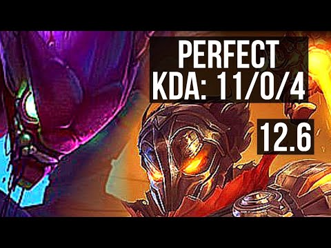 KHA vs VIKTOR (MID) | 11/0/4, 7 solo kills, 1.6M mastery, Legendary, 400+ games | EUW Master | 12.6