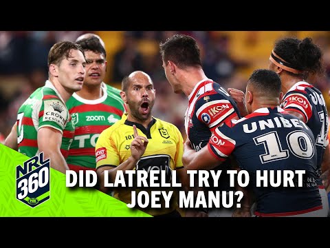 Did Latrell Mitchell INTENTIONALLY try to hurt Joey Manu? | NRL 360 | FOX League