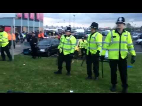 Heavy Handed Police after FA Cup Coventry v Worcester 9/11/14