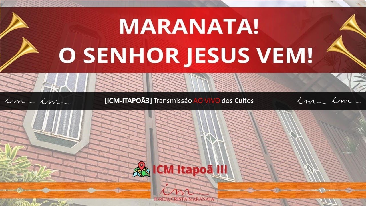 [ICM-Itapoã 3] Culto 24/08/2024