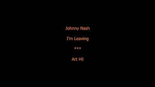 Johnny Nash - I&#39;m Leaving