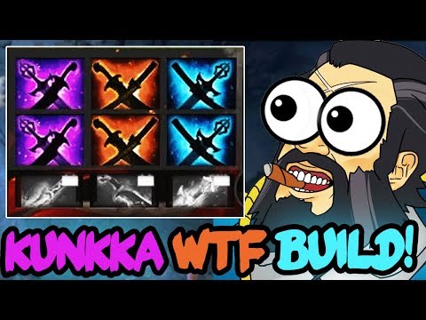 EVERYTHING CAN WORK IN DOTA 2 !! KUNKKA WTF MEME ITEM BUILD - WTF IS THIS?! DON'T TRY THIS AT HOME!