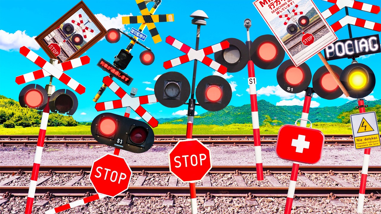 The Unknown Railroad Crossing in an Old Photo