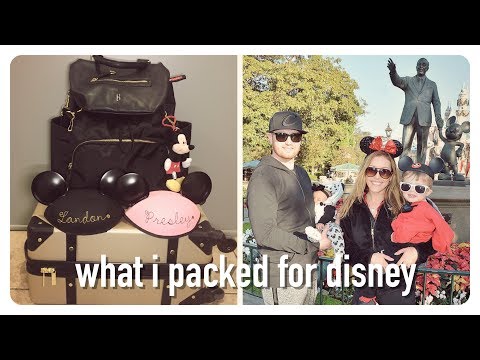 what I packed for disney | boy and girl | kids' suitcase | brianna k Video