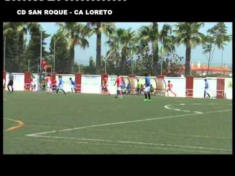 FUTBOL INFANTIL CD SAN ROQUE 4   CA LORETO 1 10 MAYO 2014