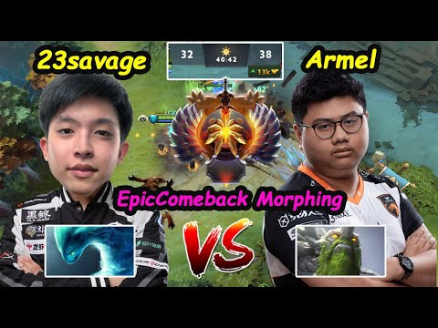 23savage [Morphling] Signature Hero TOP1 MMR Epicgame vs TNC Armel Tiny Dota 2 Pro Gameplay