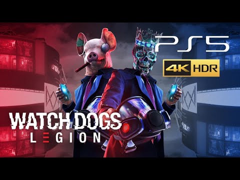 Watch Dogs Legion PS5 Gameplay 4K HDR 60 FPS