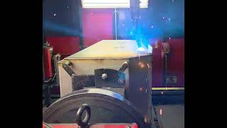 Sparks fly. Precision follows.