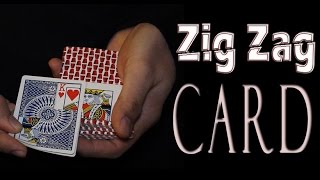 Free Card Magic - Zig Zag Card Trick Tutorial
