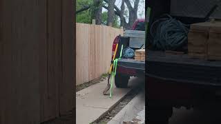 Part 1 of New Landscaping Project. And Day 4 of Installing my Backyard Privacy Fence.
