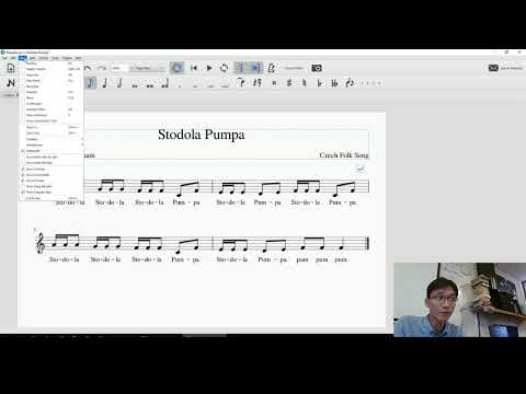 Year 8 Stodola Pumpa Musescore Tutorial