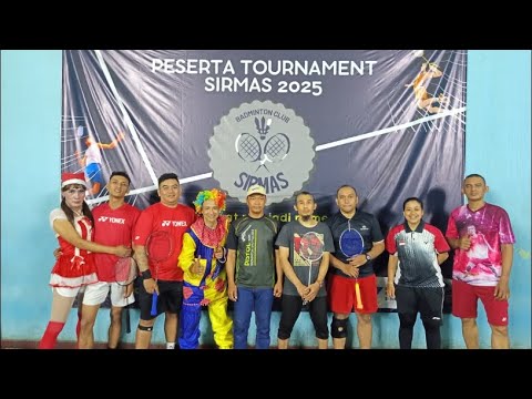 ANGGA - ADIT 🆚 WILDAN - FEBI || FINAL TOURNAMENT SIRMAS CUP 2025 GOR SIRGA
