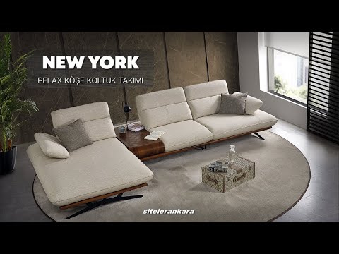 New York Relaks Köşe Koltuk Takımı