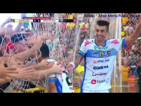 Final LNF 2019 Magnus Sorocaba 0 x 6 Pato Futsal. Narração José Carlos Forner Rádio Itapuã.
