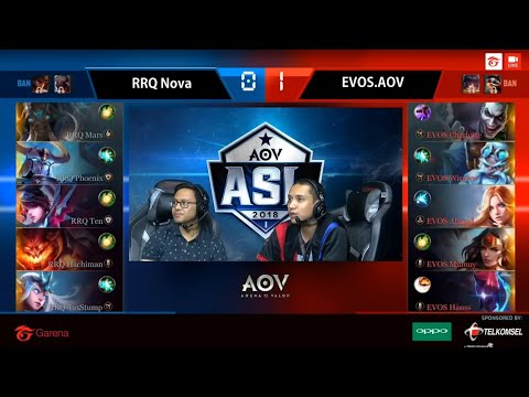 Match 2 - RRQ VS EVOS - AOV ASL Season 1 Week 2