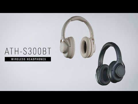 ブルートゥースヘッドホン ブラック ATH-S300BTBK [ワイヤレス ブルートゥースヘッドホン ブラック ATH-S300BTBK [ワイヤレス