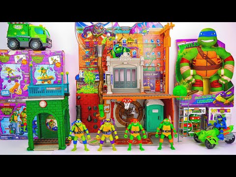Teenage Mutant Ninja Turtles Unboxing | Teenage Mutant Ninja Turtles Sewer Lair Playset ASMR