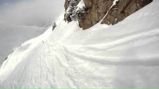 preview picture of video 'Off piste snowboarding in St Anton.mp4'