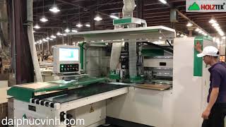 MÁY GIA CÔNG CNC KHOAN 6 MẶT HOLZTEK Thực hiện mọi công đoạn trong một lần nạp phôi.👍👍👍