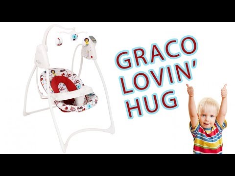 Детские качели Graco Lovin' Hug с адаптером | Обзор и опыт эксплуатации