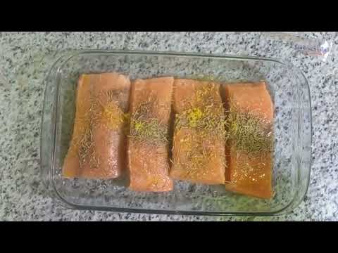 10 MINUTES SALMON RECIPE WITH LEMON