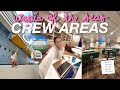 what do the CREW AREAS look like on Utopia of the Seas?🚨 hangout areas, bars, laundry, hair salon?!