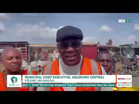 Agbogbloshie Onion Market Structures Demolished in Waterway Clearance Exercise