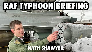 RAF Typhoon Briefing at RAF Coningsby 2025 | Nathan Shawyer (New)
