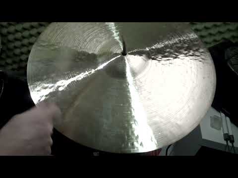 19 Rustico OF Ride, 1615g - Handcrafted cymbals by Craig Lauritsen