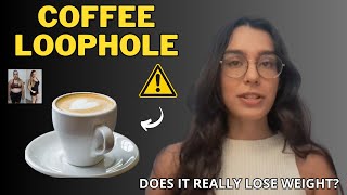 COFFEE LOOPHOLE DIET☕(STEP BY STEP)☕ 7 second coffee loophole recipe -Coffee Loophole Recipe