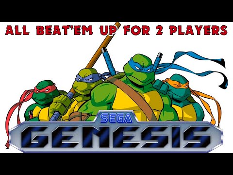 ALL BEAT'EM UP FOR 2 PLAYERS SEGA MEGA DRIVE/GENESIS