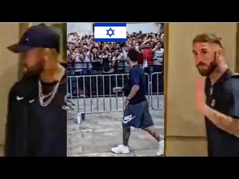 Israel(Tel aviv) fans shows big respect for PSG player's |Messi,Neymar,Ramos...