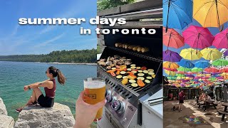 days in my life vlog | summer in toronto, road trip to tobermory & lion's head, new gopro