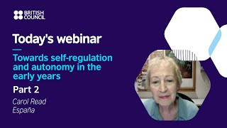Towards self-regulation and autonomy in the early years PT. 2 | Britis