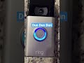 My new ring video doorbells sound #shorts