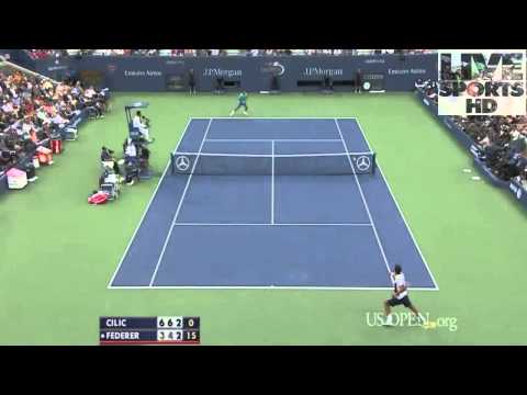 Roger Federer vs Marin Cilic All Highlights HD US Open 2014