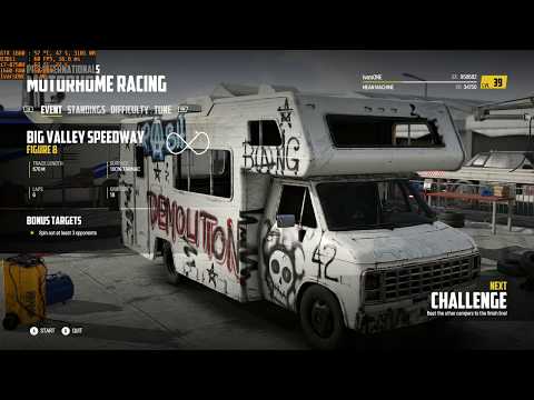 Wreckfest Walkthrough Part 49 - "Pro Internationals - Motorhome Racing" [2019]