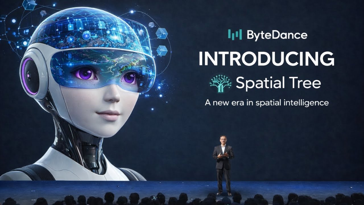 ByteDance Just Changed Spatial Intelligence Forever — Introducing SpatialTree AI