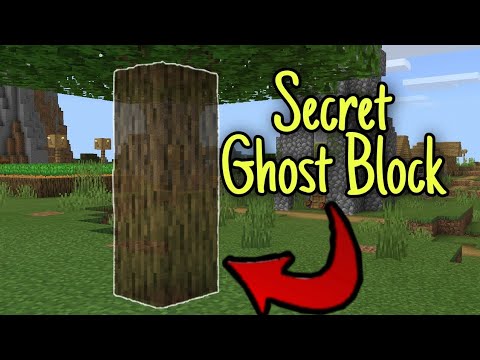 Ghost Block Add-on mcpe